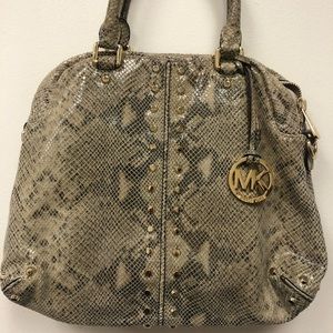Michael Kors Snake skin bag